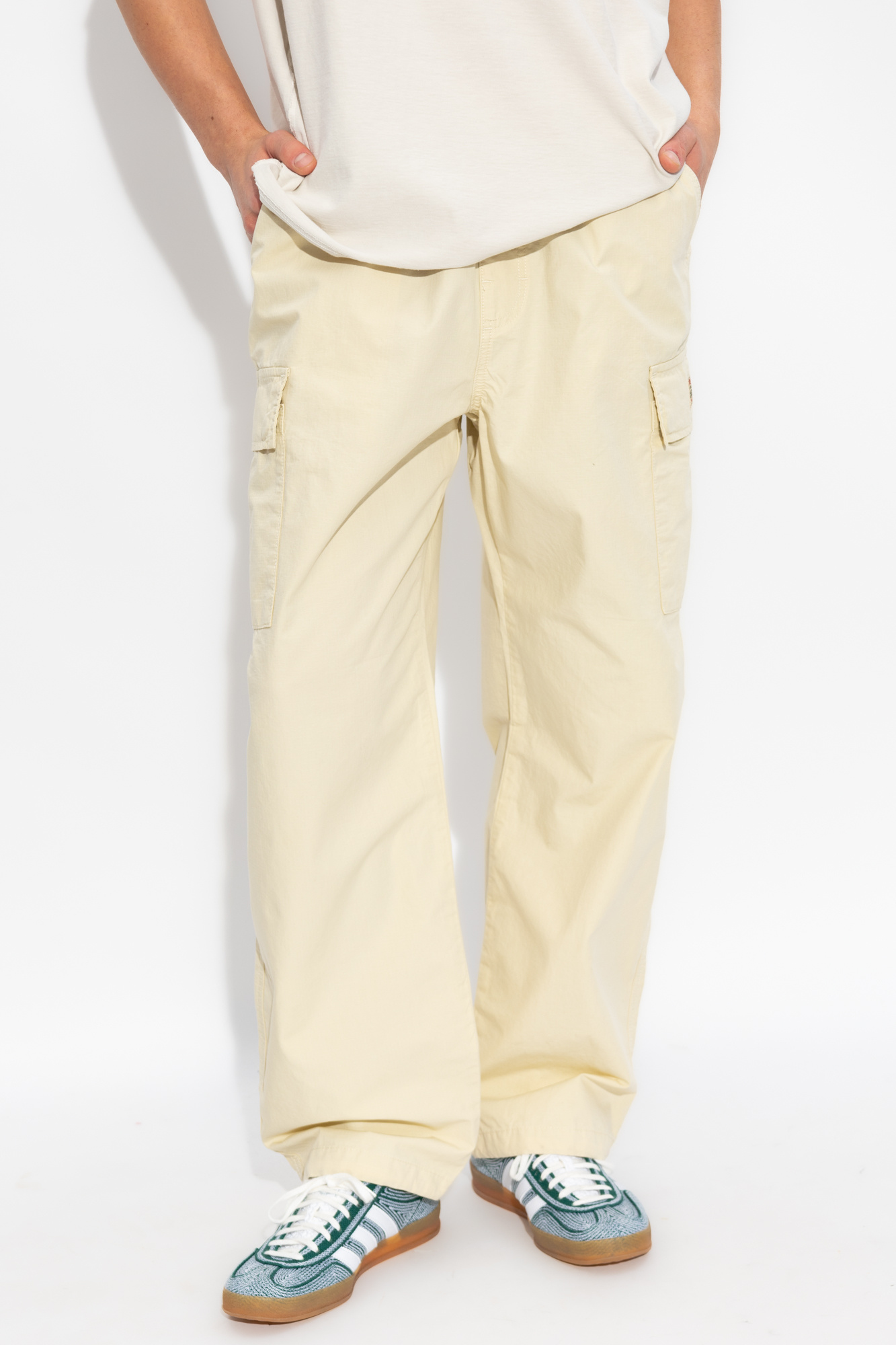 Cream Cargo trousers Stussy - Vitkac Canada